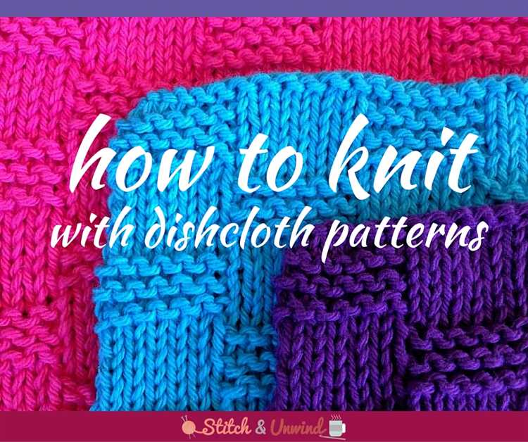 Learn How to Knit a Dishcloth