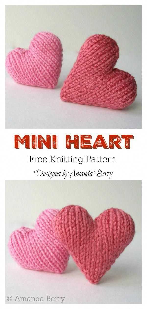Learn How to Knit a Heart Pattern