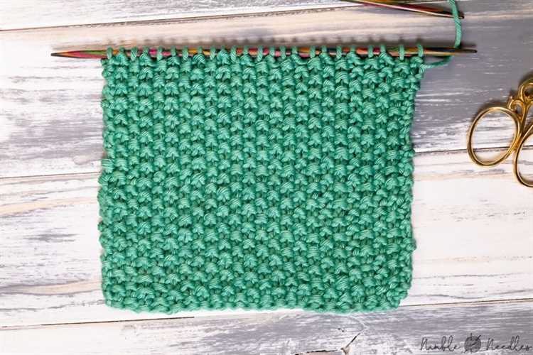 Learn how to knit a seed stitch