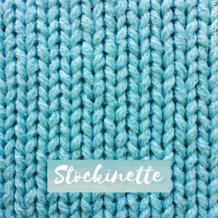 Learn How to Knit a Stockinette Stitch