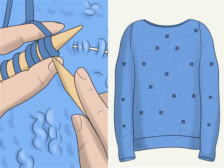 Knitting the Sweater