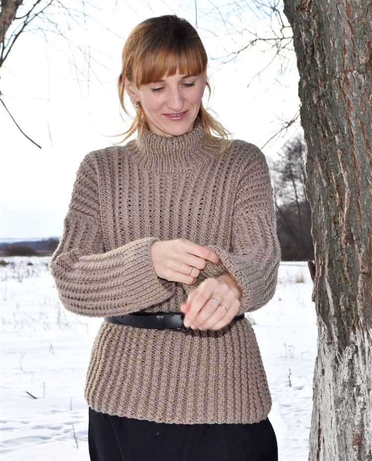 Learn how to knit a sweater with straight needles
