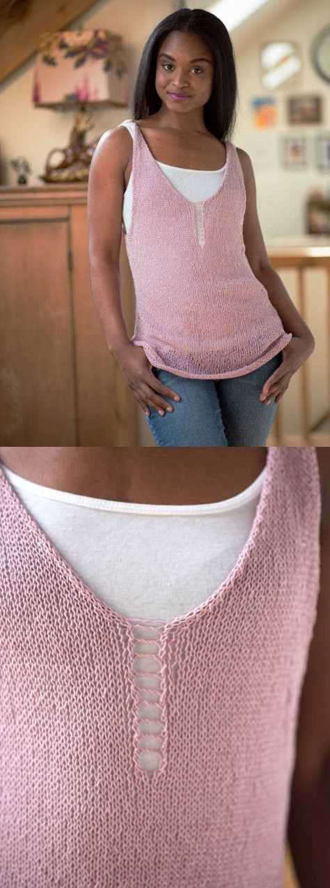 Learn How to Knit a Tank Top