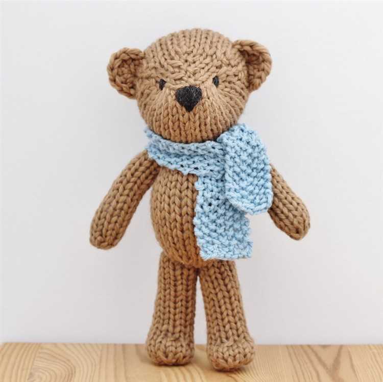 Learn how to knit a teddy bear