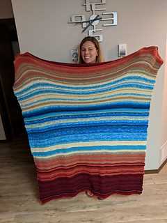Learn How to Knit a Temperature Blanket