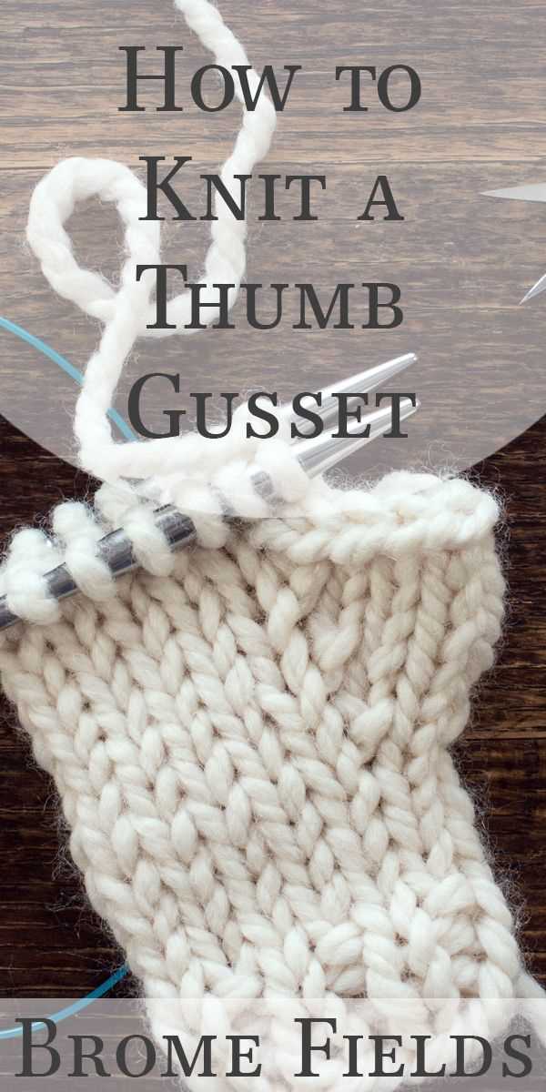 Learn How to Knit a Thumb on a Mitten
