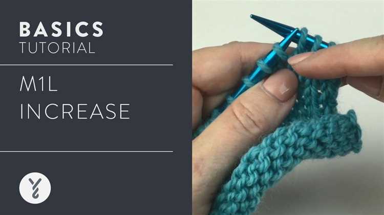 Learn how to knit an increase step by step