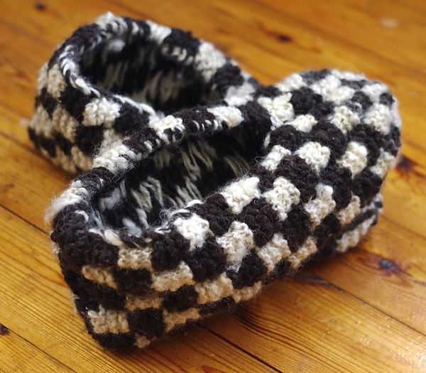 Learn How to Knit Checkered Pattern