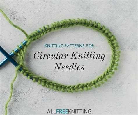 Finishing Your Circular Knitting Projects