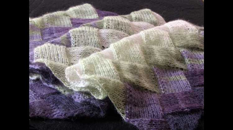 Learn How to Knit Entrelac