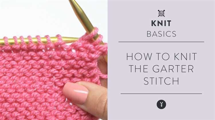 Learn How to Knit Garter Stitch