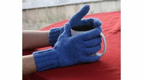 Learn how to knit glove fingers