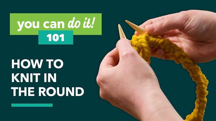 Learn How to Knit in a Round