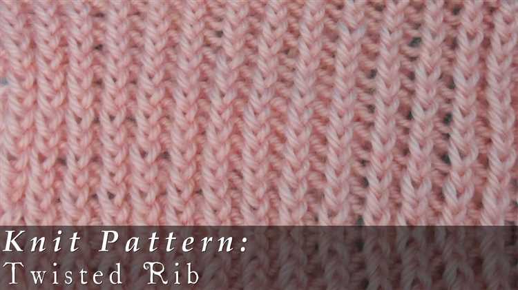 How to knit in rib