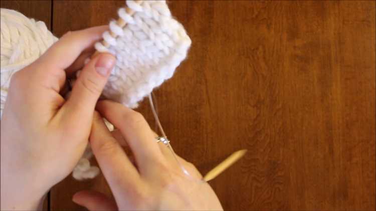 Learn How to Knit in the Round with Straight Needles
