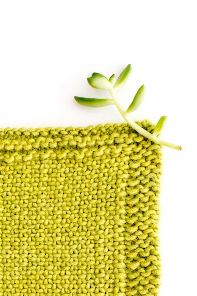 Learn how to knit linen stitch
