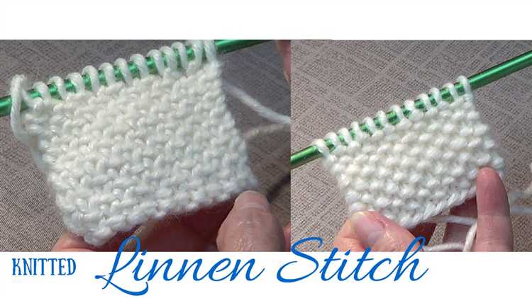 Variations of Linen Stitch