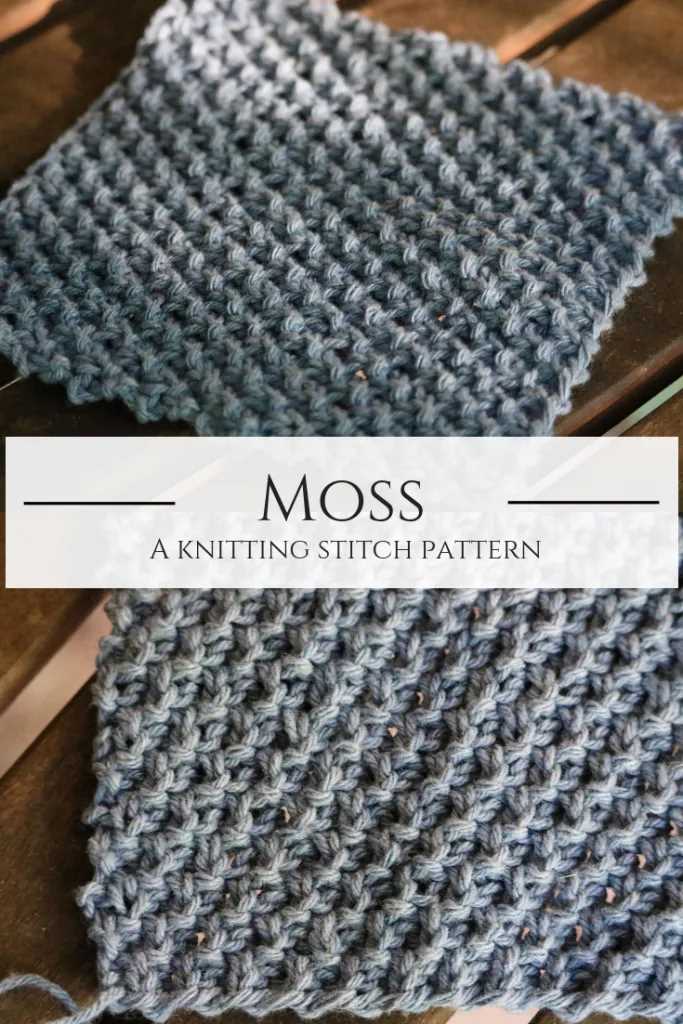 Learn How to Knit the Moss Stitch