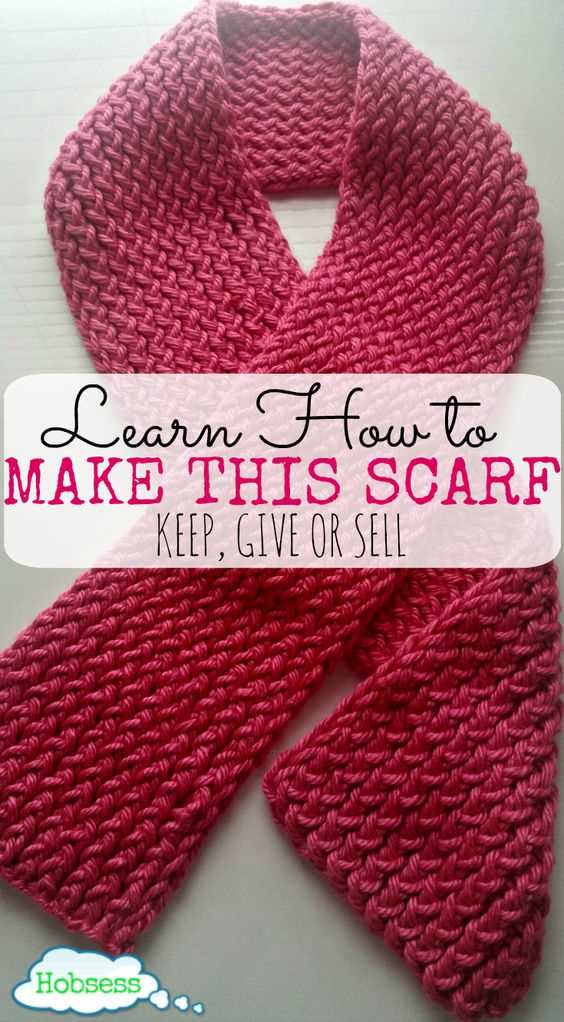 Knitting Patterns: How to Create a Unique Scarf Design