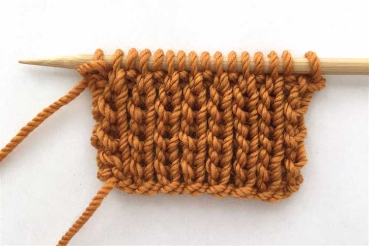Learn how to knit ribbing stitch