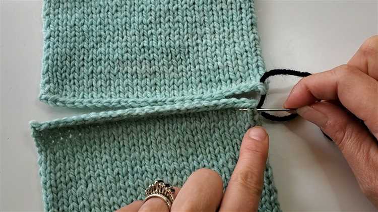 How to Knit Seams Together