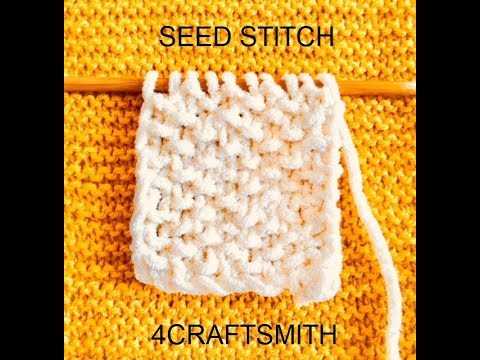 The Basics of Seed Stitch: A Beginner's Guide