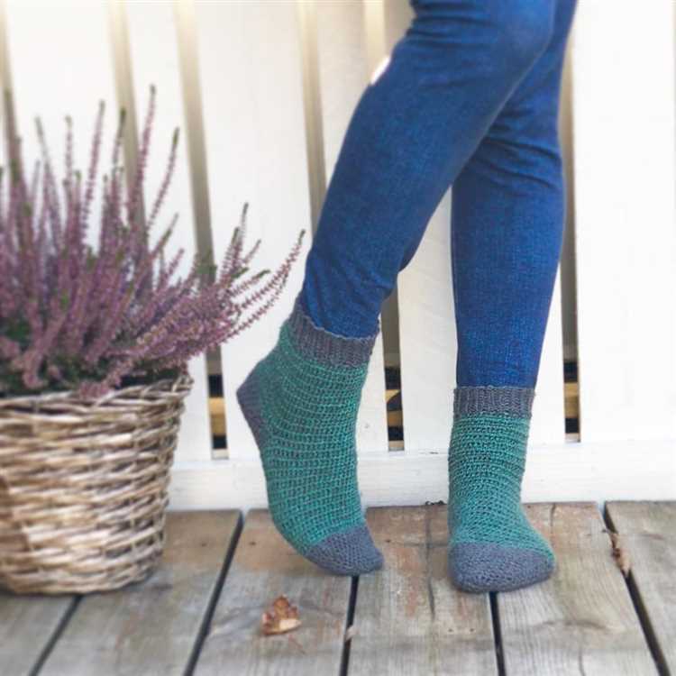 Learn how to knit socks with two needles