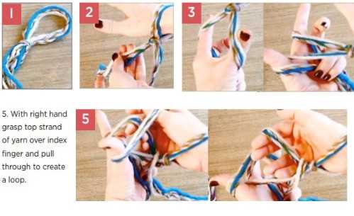 Learning Basic Knitting Stitches