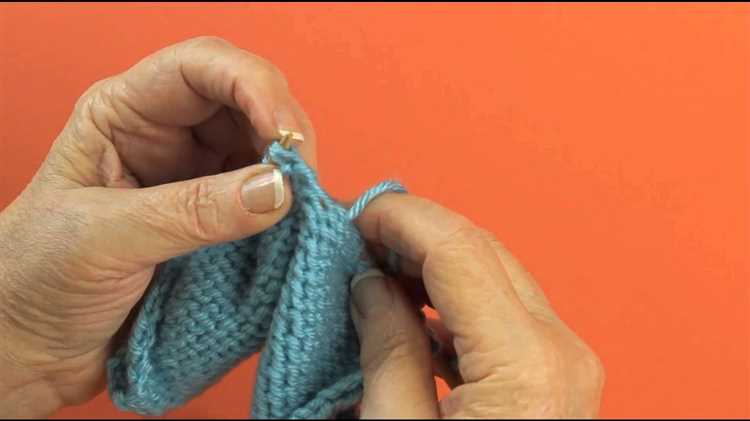 Learn How to Knit Through Back Loop