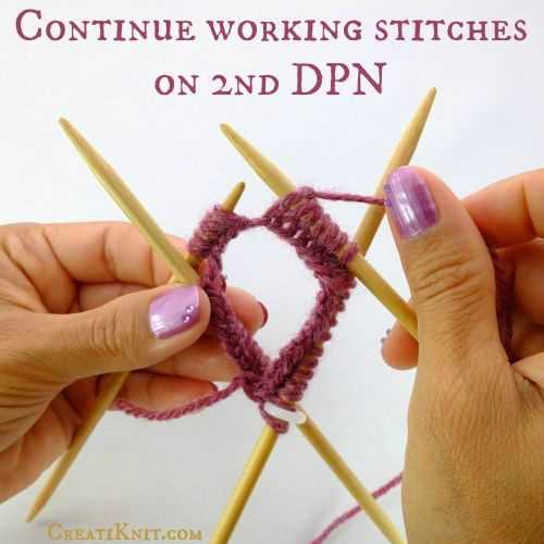 Learn How to Knit with Double Pointed Needles (DPNs) in the Round