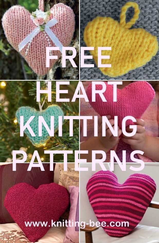 How to make a heart knitting