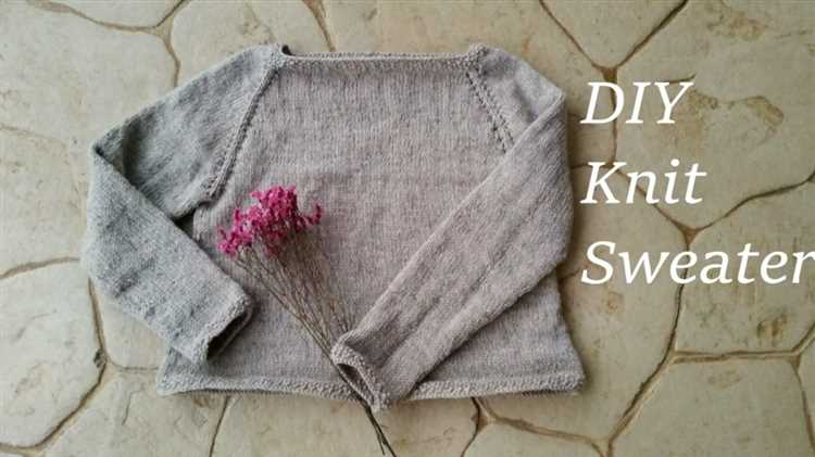 Learn How to Make a Knit Sweater