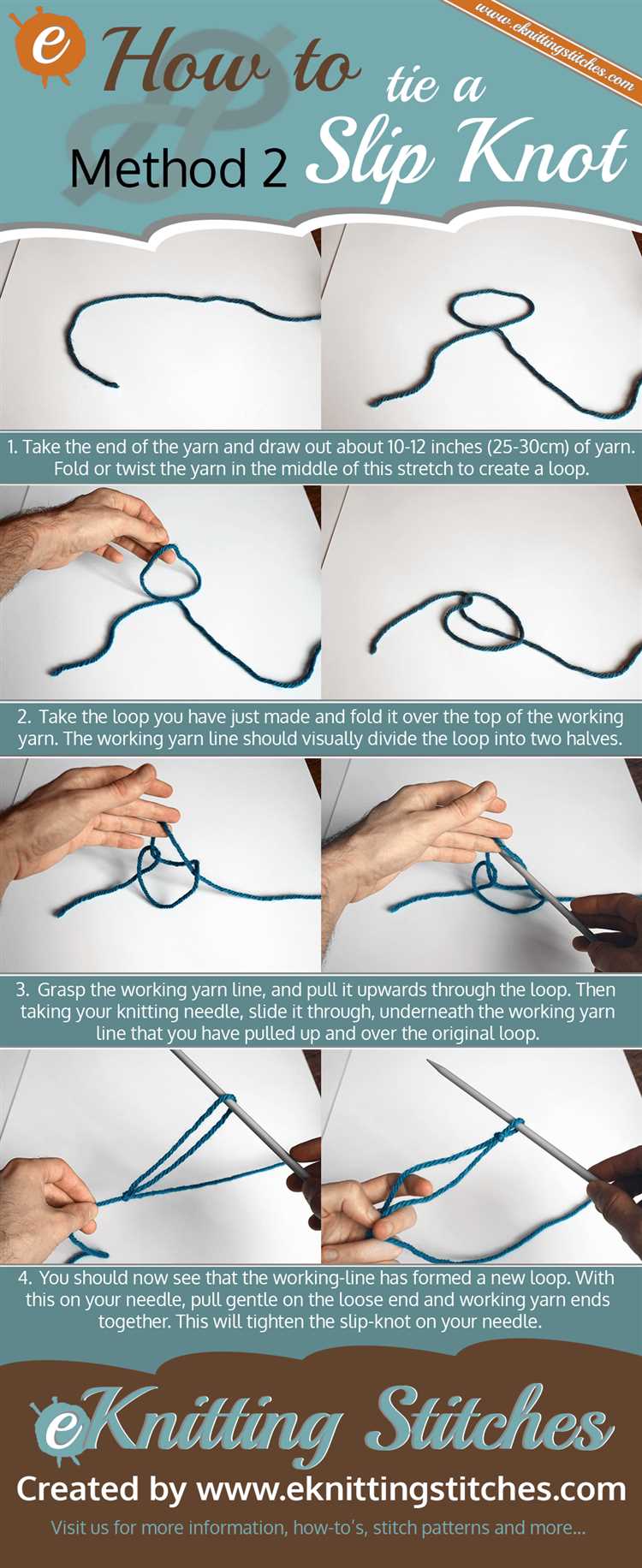Step 4: Tighten the knot