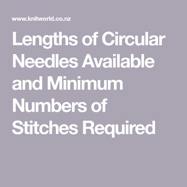 How to Measure Circular Knitting Needle Diameter