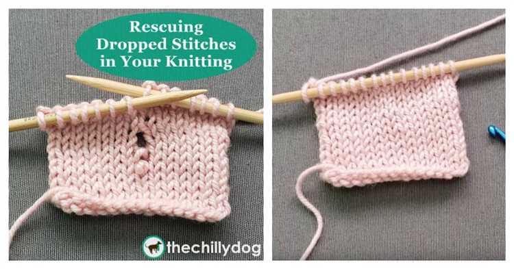 Easy Steps for Fixing Dropped Knit Stitches