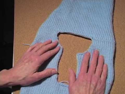 Knitting: How to Sew Shoulder Seams