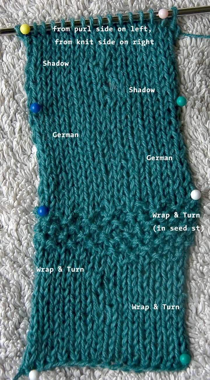 4. Short Rows and Garter Stitch