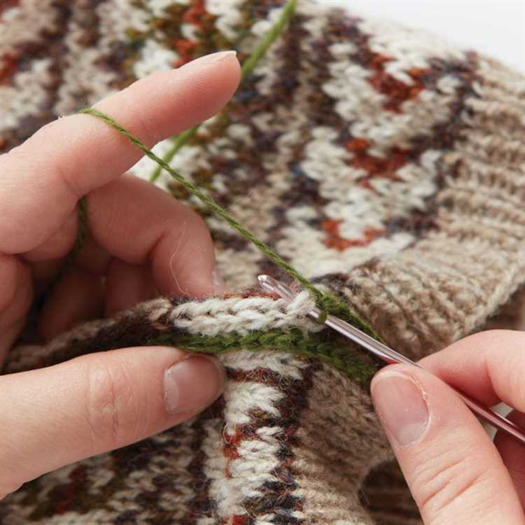 How to Steek Knitting