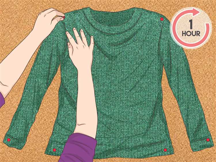 How to Stretch Knit Sweater