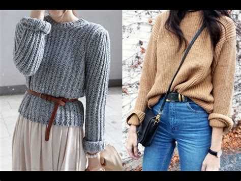 Tips for styling knit sweaters