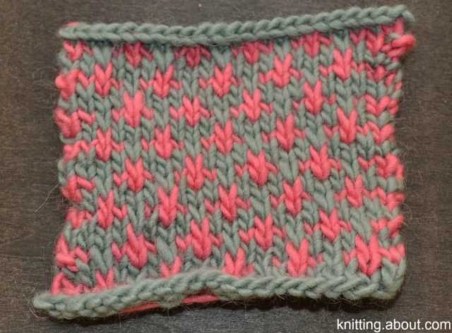 How to switch colors when knitting