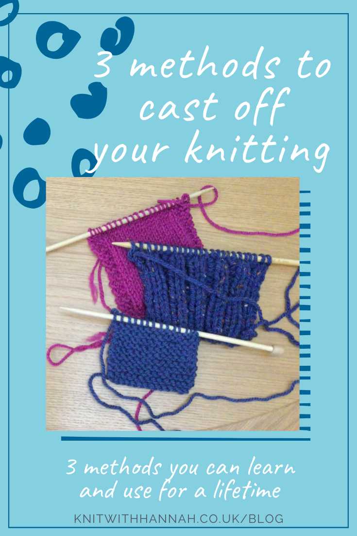 How to Undo a Cast Off Knitting