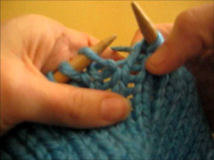 How to undo knit stitches