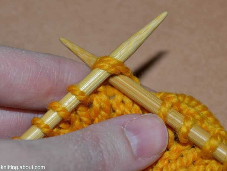 How to unknit a row of knitting