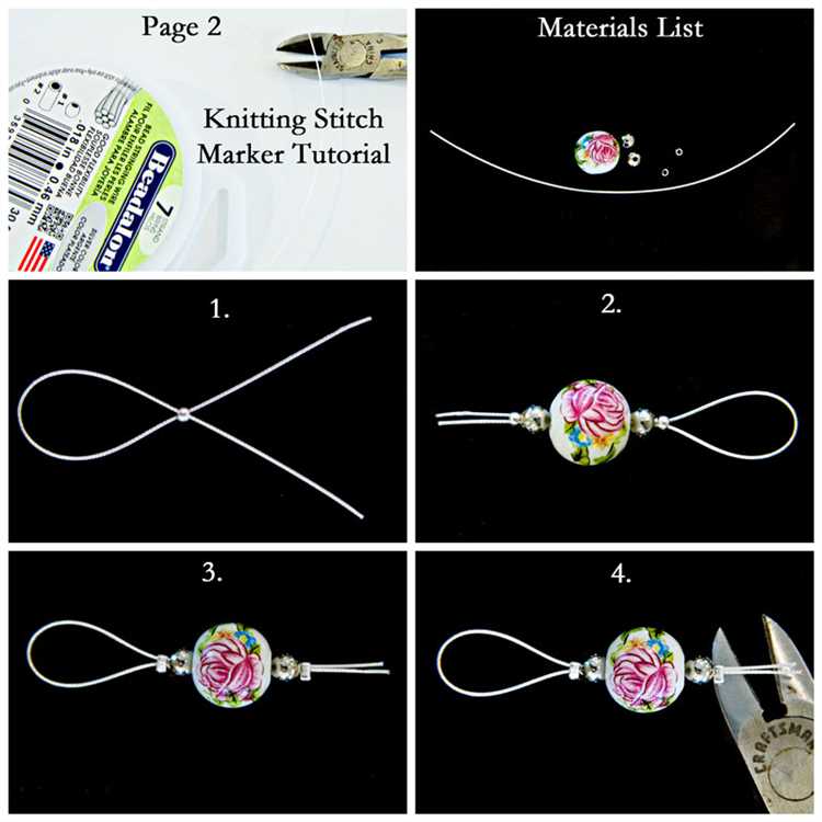 How to Use Knitting Stitch Markers