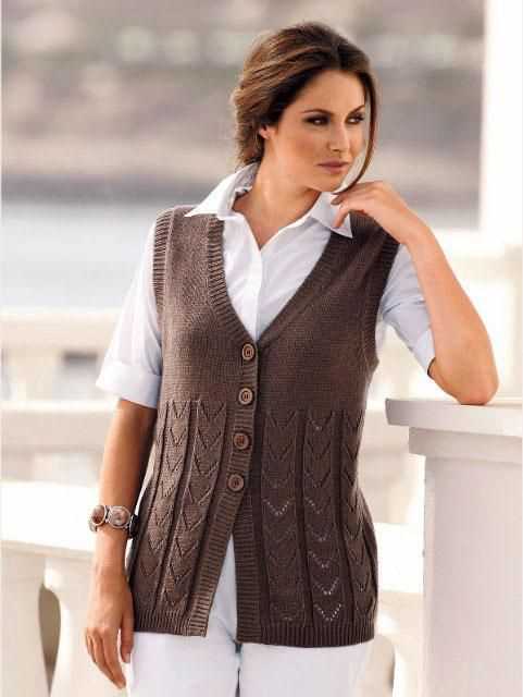 How to Wear Knit Vest