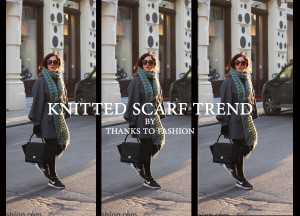 How to Wear a Knitted Scarf