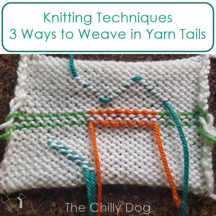Learn How to Weave Ends in Knitting