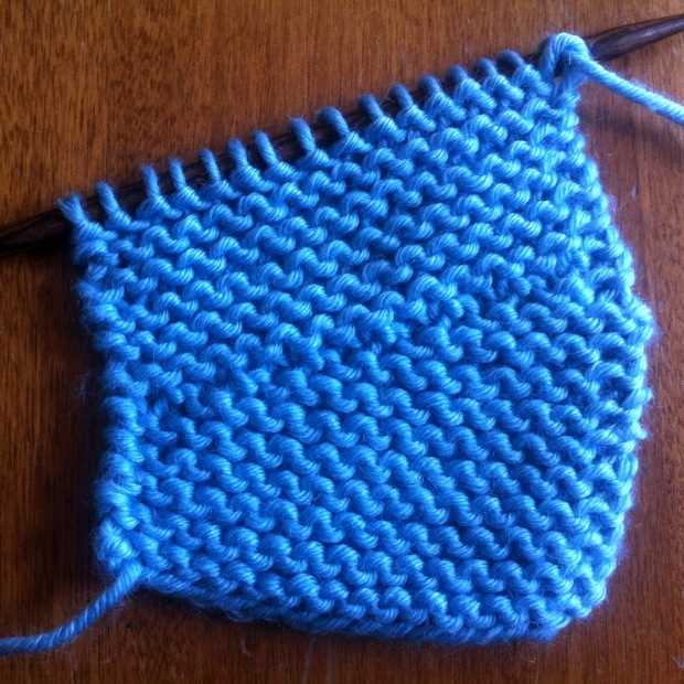 How to wrap a knit stitch
