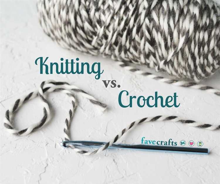 Is knitting and crocheting the same